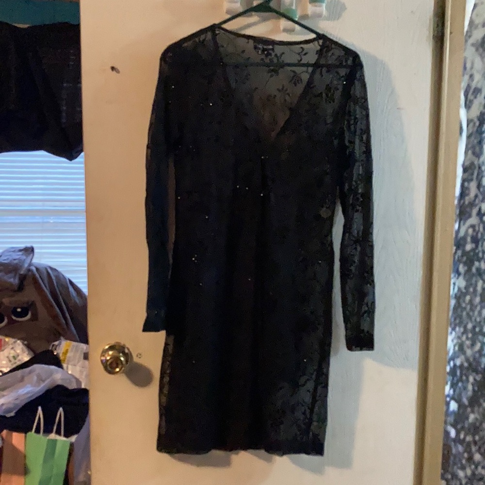 Sheer over coat